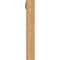 Ekena Millwork Balboa Slat Smooth Bracket w/ Offset Brace, Western Red Cedar, 5 1/2"W x 38"D x 38"H BKT0604X38X38BOA06SWR - alternate 4